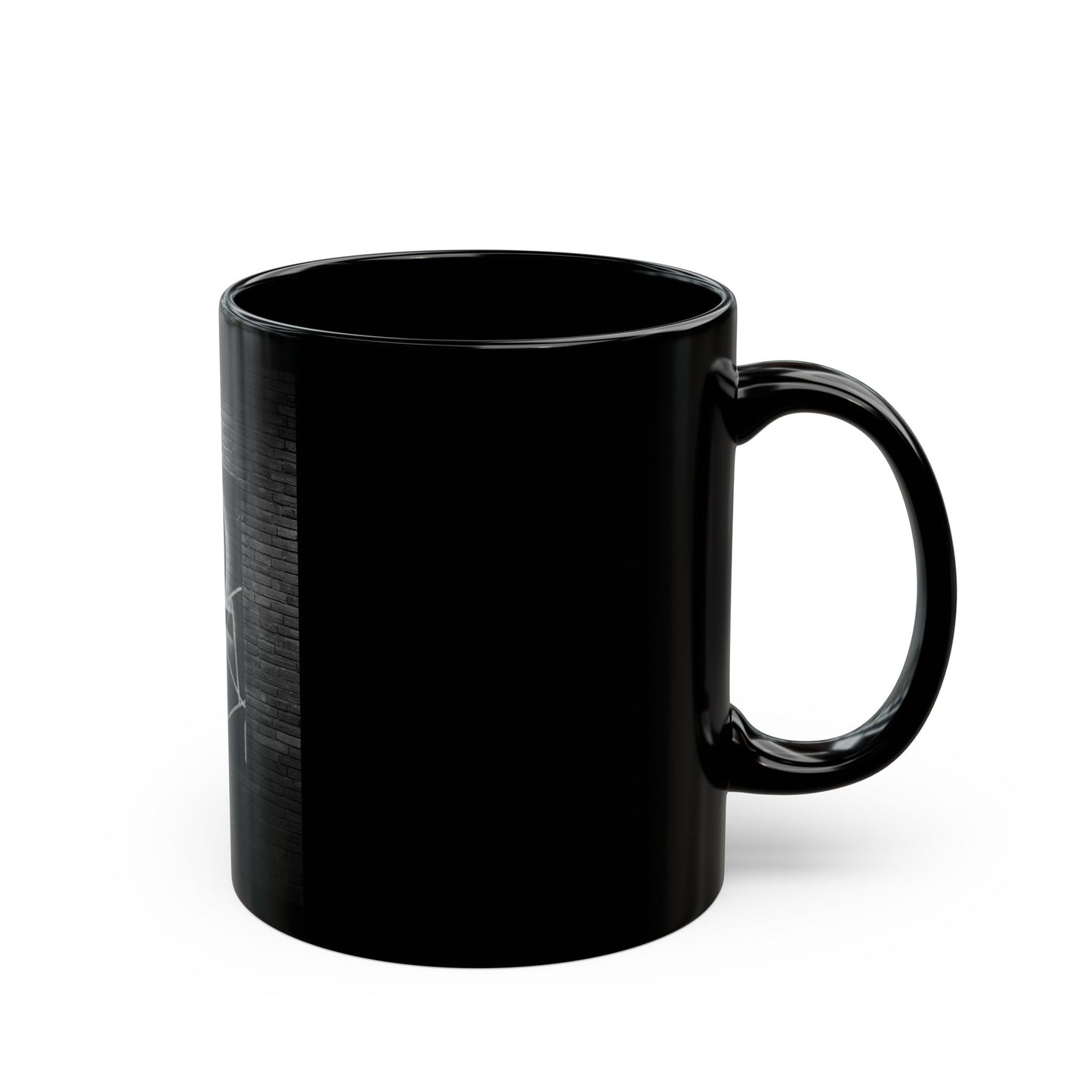 Wake up Mugs: Odinology Black on Black Mug