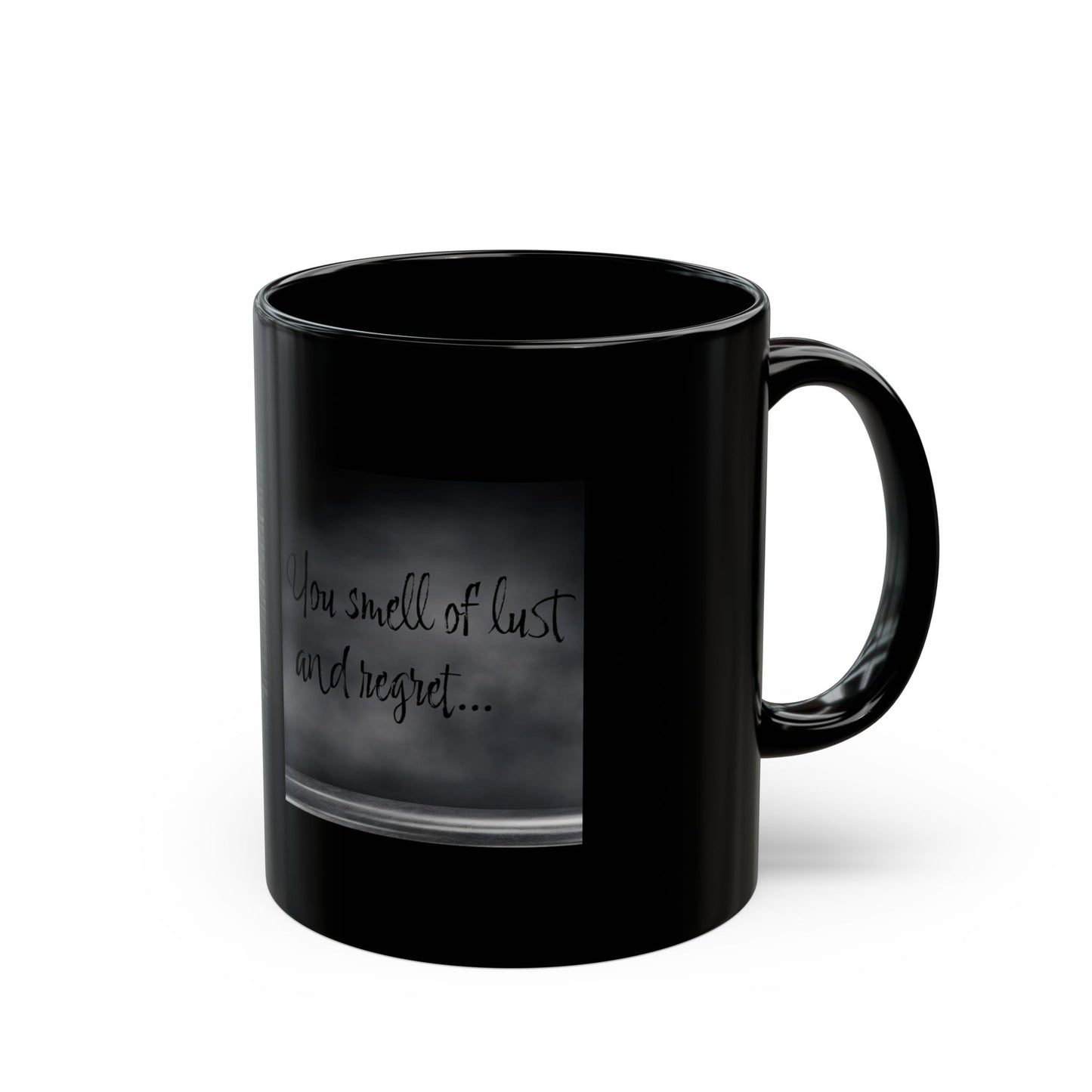 Wake Up Mugs: Odinology Inspirational Quote Mug - "You smell of lust and regret"