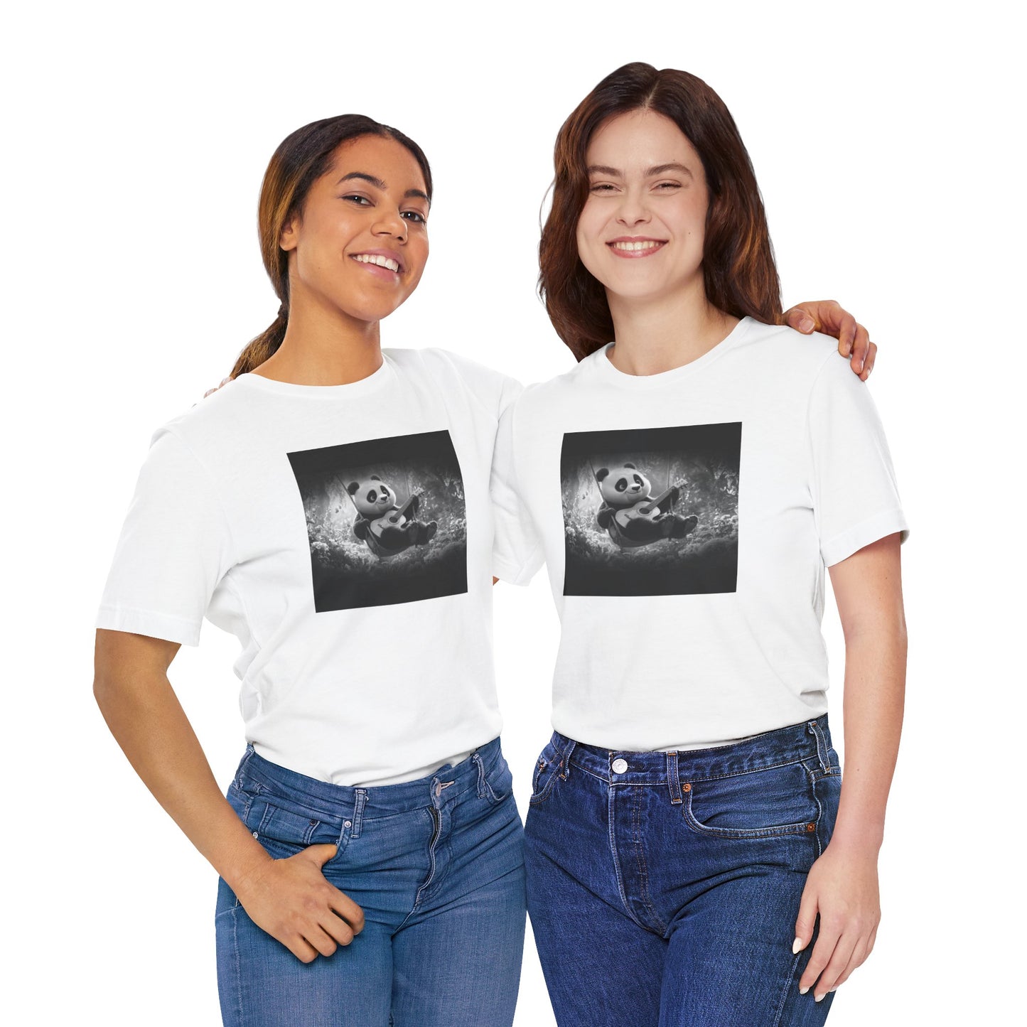 Project X Collection: Panda Guitar Tee - Available in 5 colors