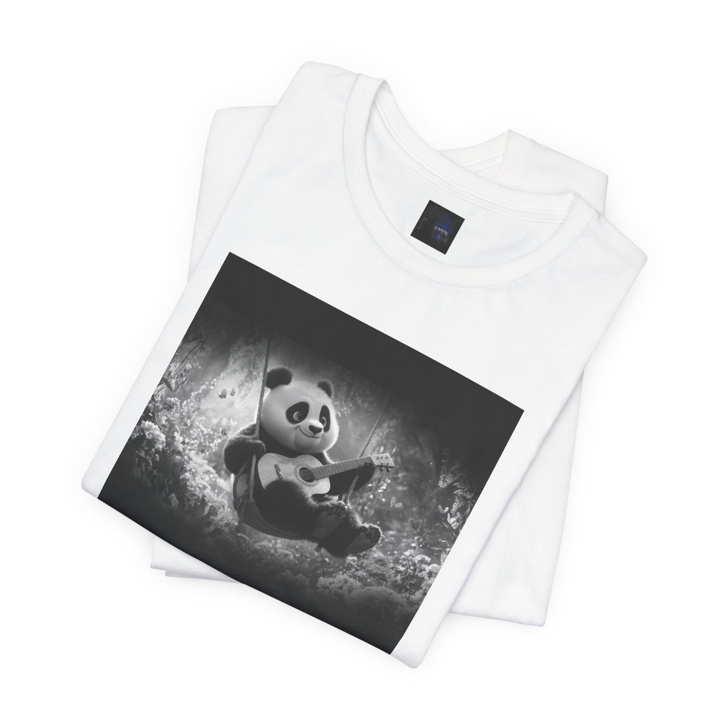 Project X Collection: Panda Guitar Tee - Available in 5 colors