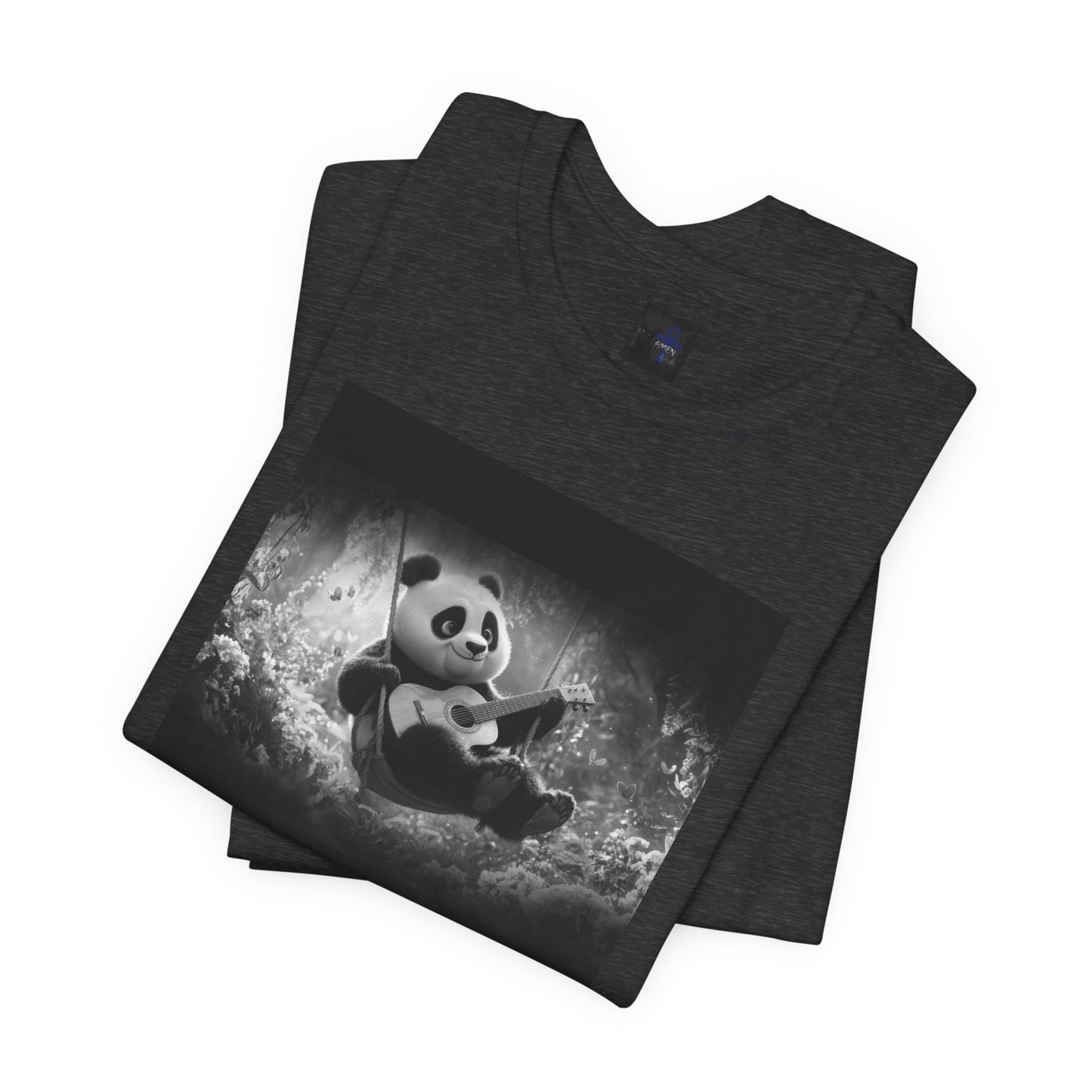 Project X Collection: Panda Guitar Tee - Available in 5 colors